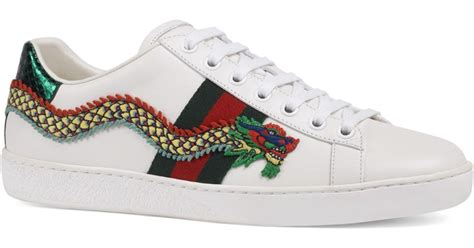 gucci dragun shoes|gucci ace sneakers on sale.